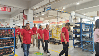 攜手并進，共繪未來——熱烈歡迎中山市江西商會企業家代表團蒞臨我司參觀交流